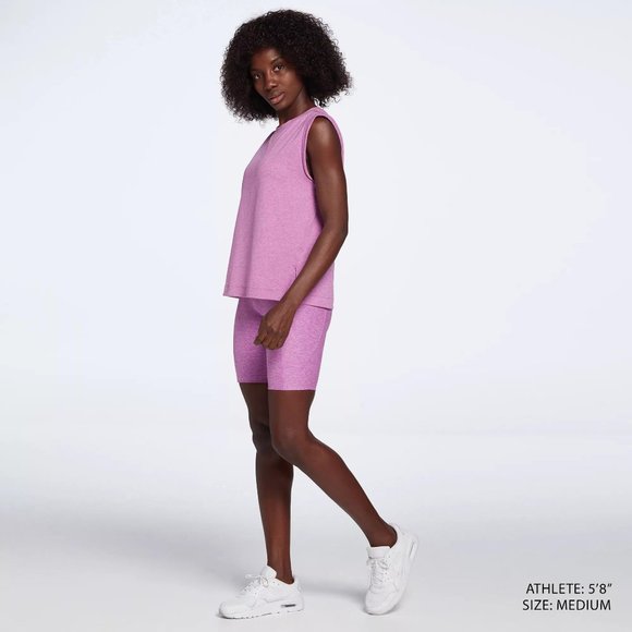 NWT CALIA Women's Cozy Essential Bike Shorts - Picture 2 of 5